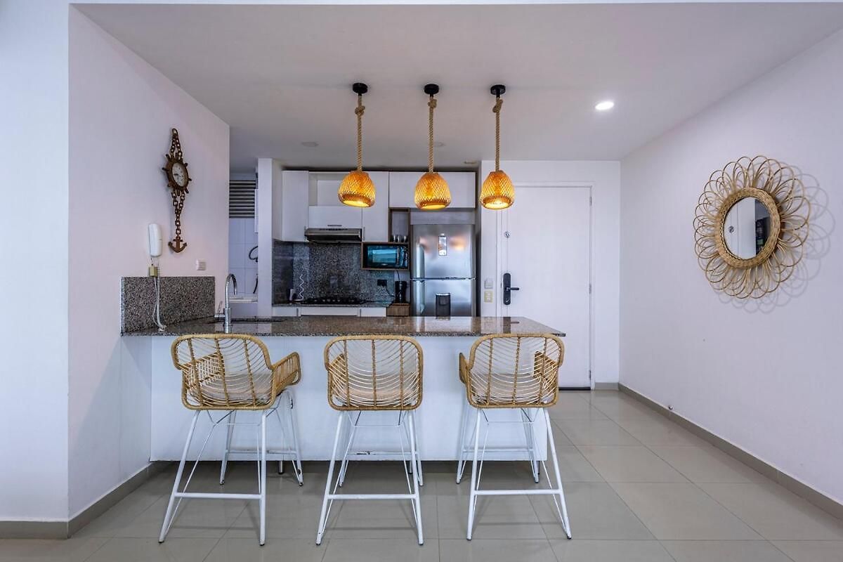 Apartamento Serna Place - 311 Morros Epic Acceso Directo Playa Cartagena