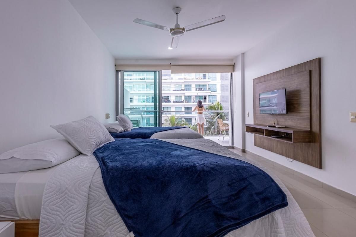 Apartamento Serna Place - 311 Morros Epic Acceso Directo Playa Cartagena