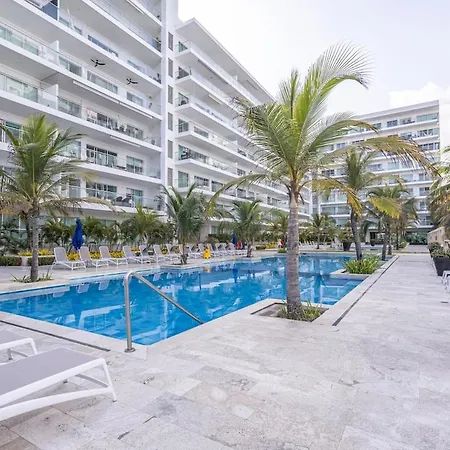 Apartamento Serna Place - 311 Morros Epic Acceso Directo Playa Cartagena