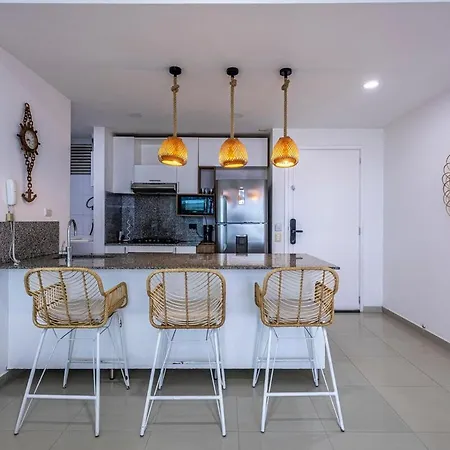 Apartamento Serna Place - 311 Morros Epic Acceso Directo Playa Cartagena